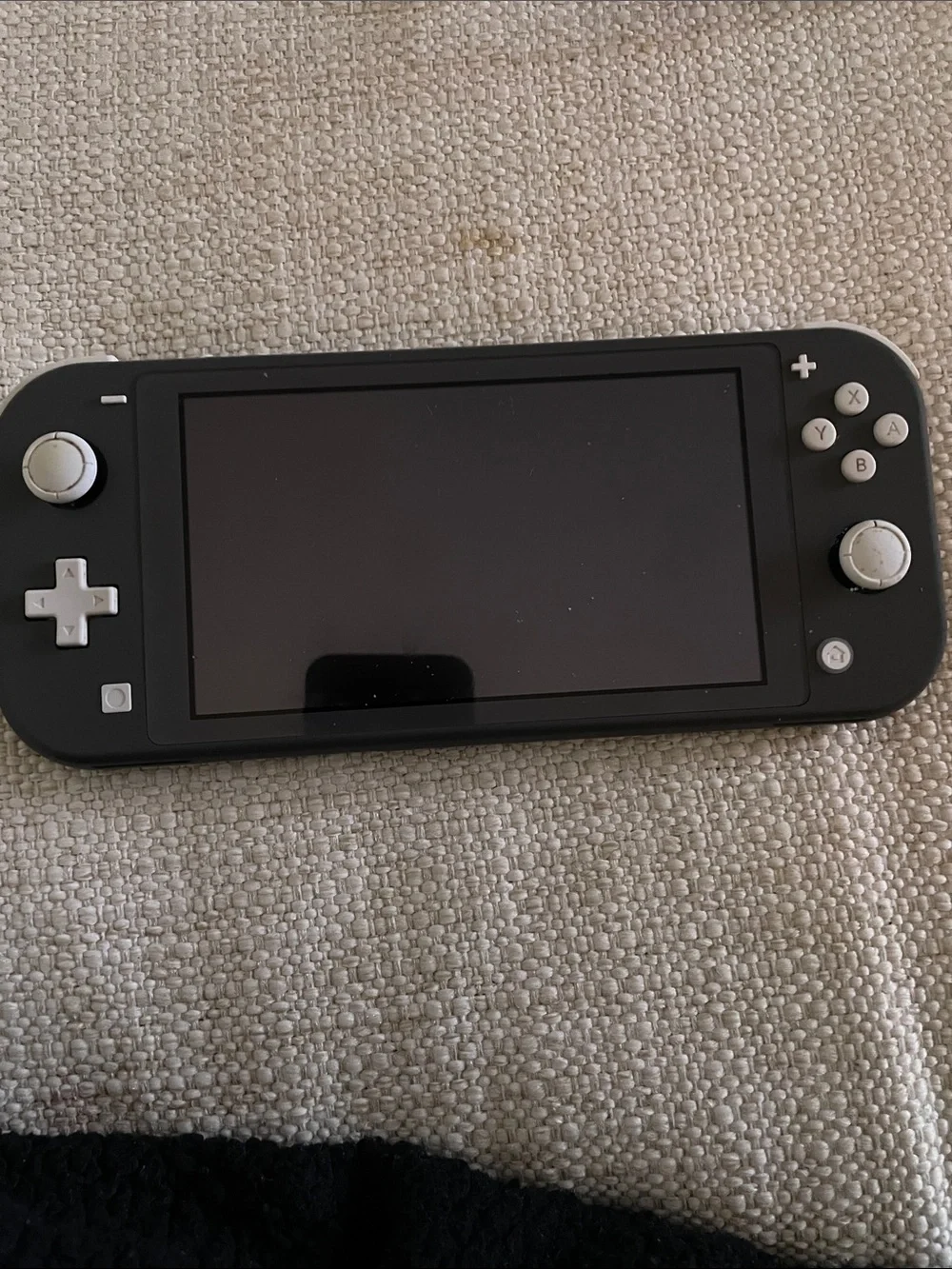 Nintendo Switch Lite Black and White Handheld Console